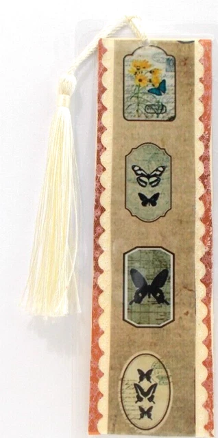 Butterfly's Victorian Lace Vintage Unique Exquisite Laminated Bookmake Women #4