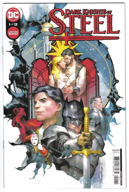 DC Comics DARK KNIGHTS OF STEEL #1 first printing cover A