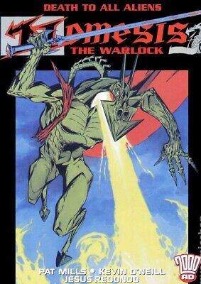 2000AD ft JUDGE DREDD: NEMESIS the WARLOCK - DEATH TO ALL ALIENS - EXCELLENT