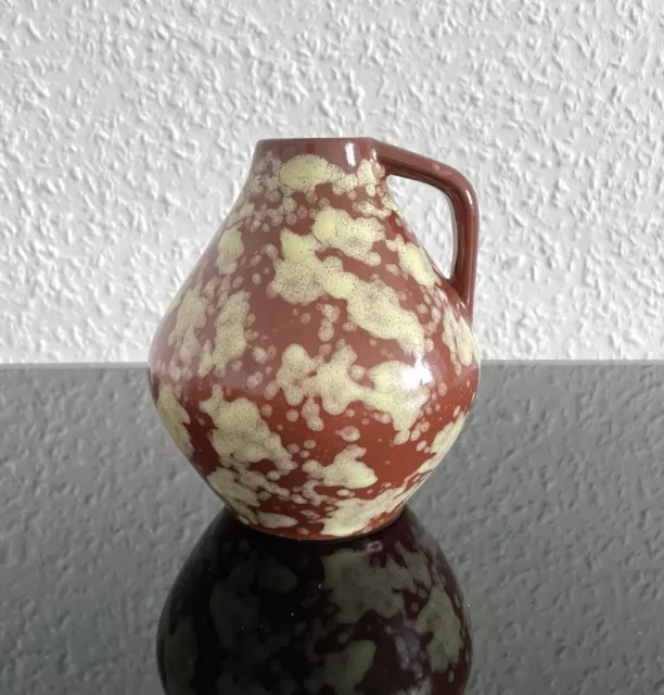 Jasba Keramik Henkelvase 209 retro vintage 50er Midcentury West Germany Pottery