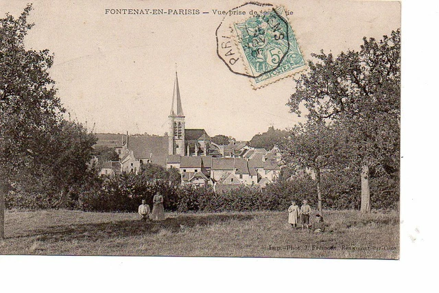 95 Fontenay En Parisis Vue Prise Des Vergers De La Ville
