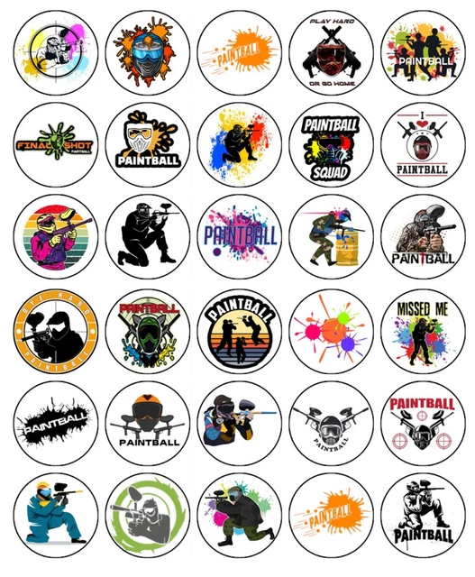 30 X Superhero Themed Edible Cupcake Toppers | Uncut On Wafer Sheet- Q - View #9