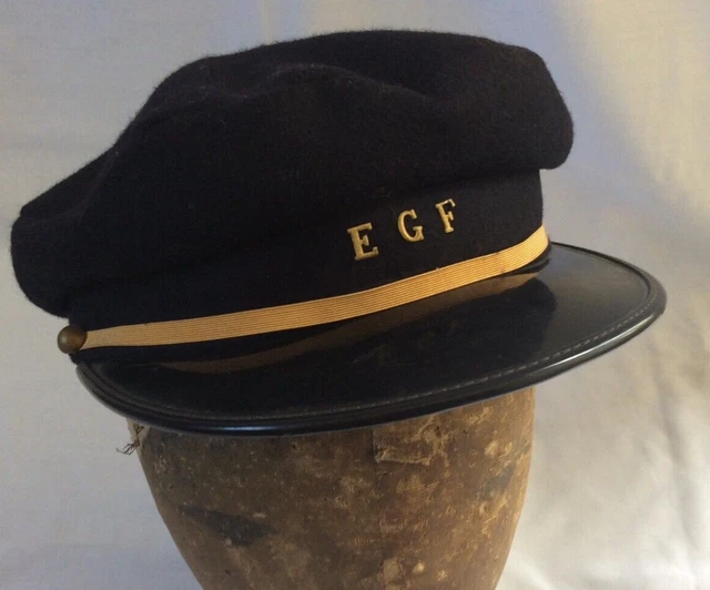 Casquette ancienne E.G.F. Électricité Gaz de France