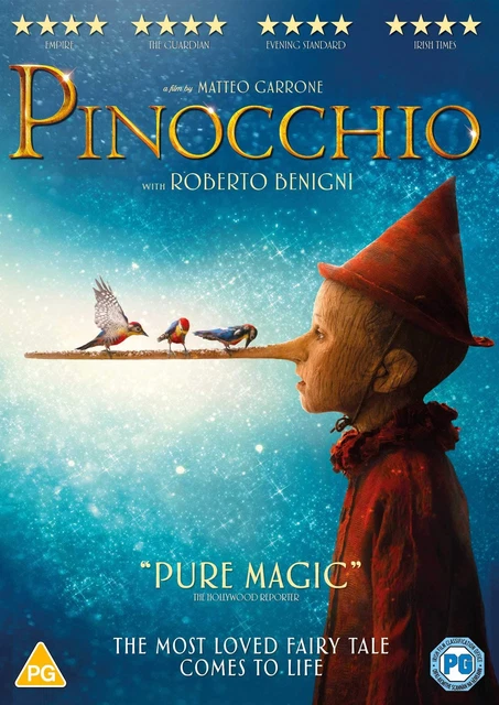 Pinocchio Menu PINOCCHIO (DVD) ROBERTO Benigni £5.88 - PicClick UK