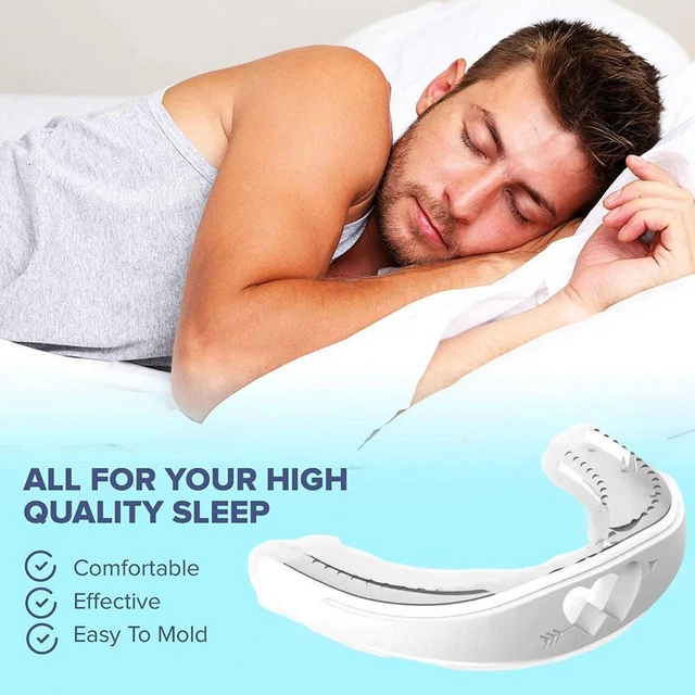 Anti Snoring Night Guard Device Sleep Aid Stop Apnoea Z8U2