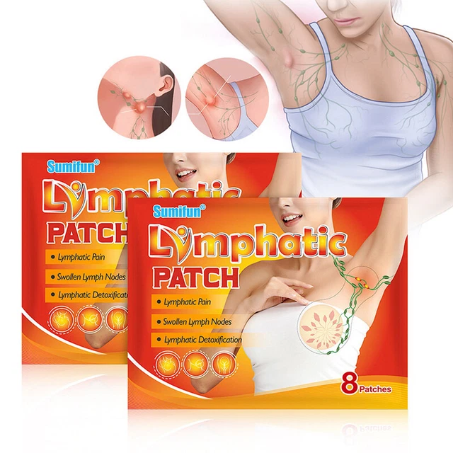 8 parches de desintoxicación linfática herbal china parches de desintoxicación para axilas Ne YZ