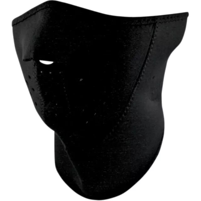 Zan Headgear 3-Panel Neoprene Half-Face Mask (Black)