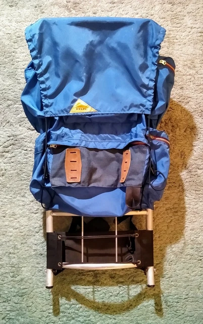 VINTAGE 1970S KELTY Large External Frame Hiking 7 Pocket Backpack Blue EUC $147.60 - PicClick VINTAGE 1970S KELTY Large External Frame Hiking 7 Pocket Backpack Blue EUC $147.60 - PicClick