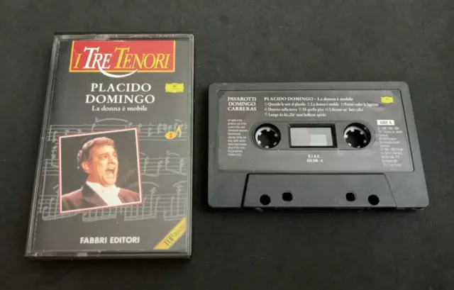 Placido Domingo  La Donna E' Mobile   1996  Mc Music Tape