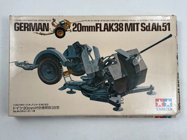 Tamiya 1/35 WW2 German Half-Track 20mm Flakvierling Sd.Kfz.7/1 Anti ai | Fields of Glory Models