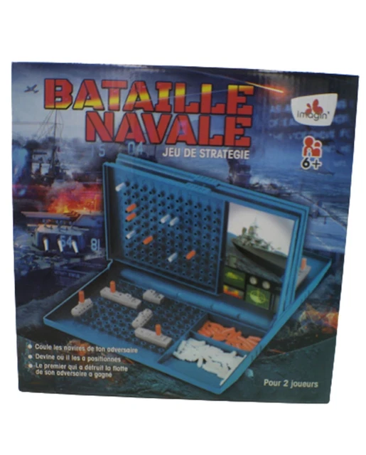 Bataille Navale électronique parlante lumineuse (FR/DE/IT/NL) - Gris