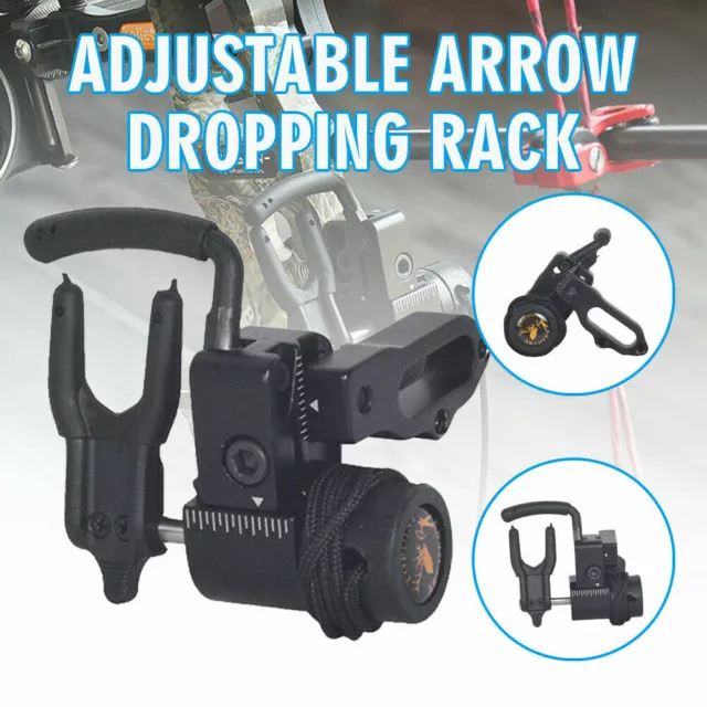 Compound Bow Accessorie Drop Away Arrow Rest Adjustable Archery Hunt Right Hand