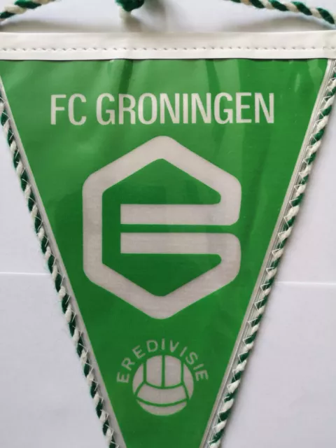 FC GRONINGEN NIEDERLANDE HOLLAND Wimpel Fußball Football Pennant Sport Soccer