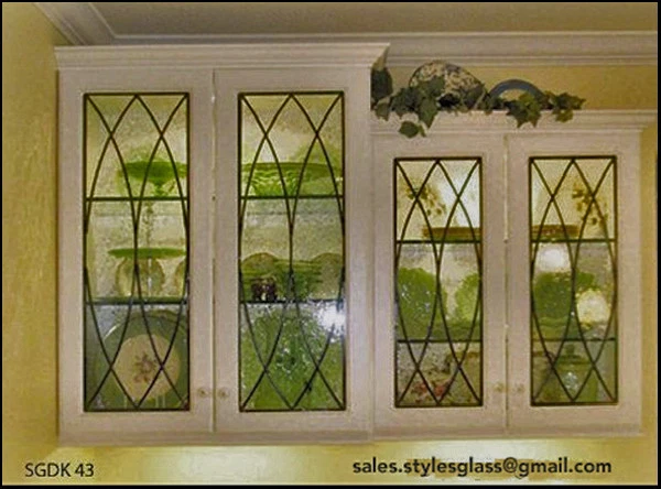 Kitchen Cabinet Glass Door Inserts For  Existing or new Cabinets  SGDK 43