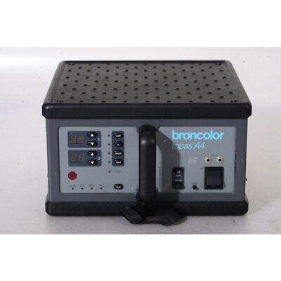 Generador Broncolor Topas A4 / Generador de estudio / Generador de flash - Batería