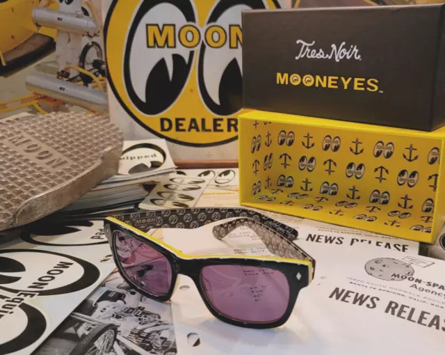 MOONeyes X Tres Noir Sunglasses WAYCOOLER Handmade 100% UV Shatterproof MOON