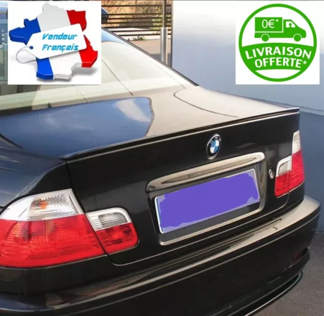 SPOILER BECQUET LEVRE COFFRE pour BMW E46 SERIE 3 COUPE 1999-06 320cd 330Ci M M3