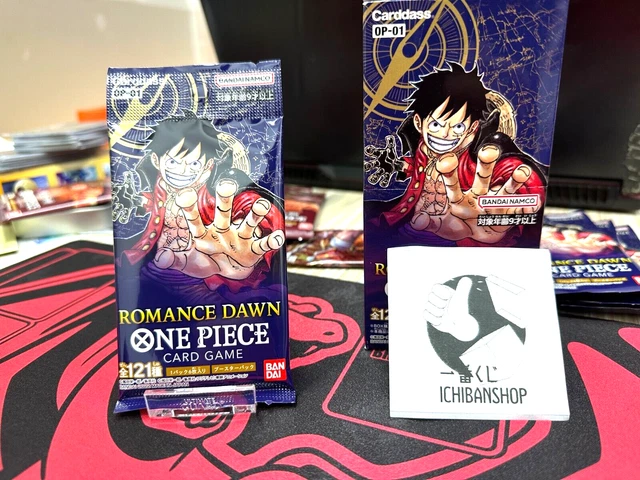 ONE PIECE TCG card OP-01 Japanese Booster Romance Dawn TCG Sealed X 1
