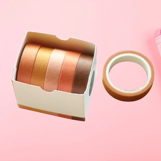 5 rouleaux Antumn feuilles Washi Tape Set - Coupons de cadeaux Tapes - Washi 2