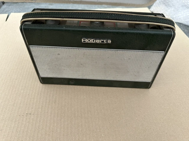 Roberts R600 VINTAGE 1960S ROBERTS Portable Transistor Radio Model R600 Working £24. ...