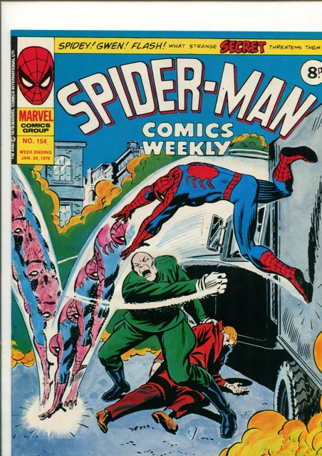 Spider-Man Comics Weekly #154 (Vfn/Nm) Marvel Uk