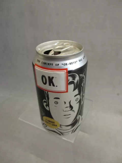 OK Soda Can 1994 Failed Coke Cola Product Boy Pictured