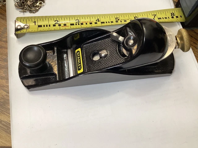 Vintage Stanley No. G12-220 Adjustable Block Plane. Made In England