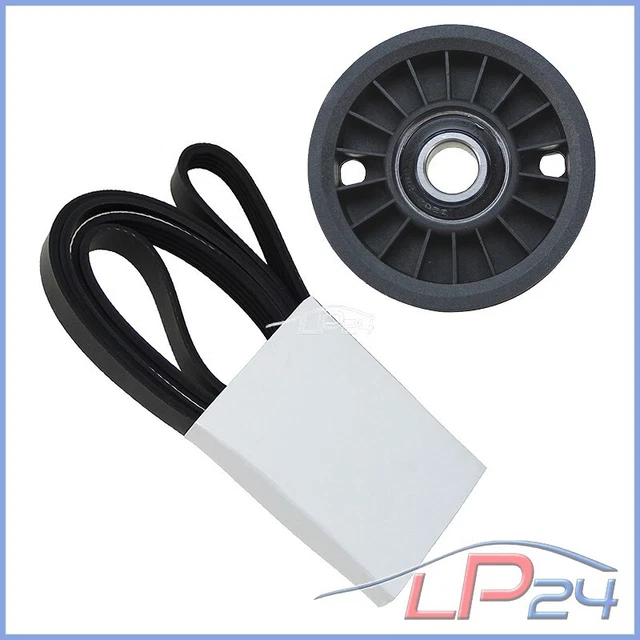 Kit Galet Tendeur+Courroie Trapézoïdale À Nervures Pour Audi A4 1.9 Tdi 95-01