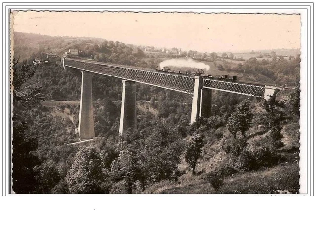 63.VALLEE DE LA SIOULE.LE VIADUC DES FADES S'ELEVANT A 133 metres AU DESSUS DE