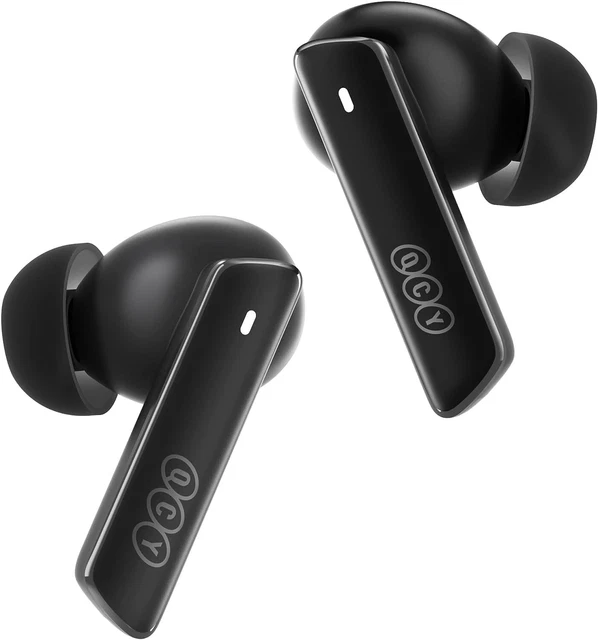 QCY T13 ANC Active Noise Cancelling Wireless Earbuds, Bluetooth 5.3  Headphones with 30H Playtime Charging Case, IPX5 Waterproof Ear Buds for  iPhone