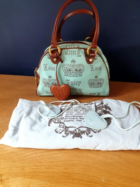 JUICY COUTURE VINTAGE 2005 Bowler Bag Y2k EUR 117 06 PicClick IT
