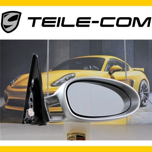 Couvre-Miroir De Pare-Soleil Pour Porsche Boxster 987, 911 996/997 - Noir ABS - Neuf