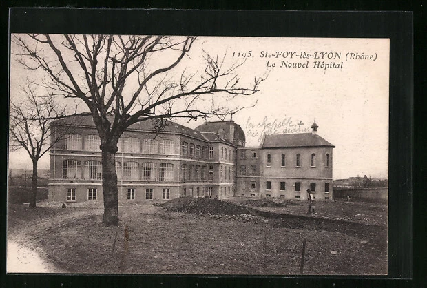 CPA Sainte-Foy-lès-Lyon, Le Nouvel Hopital