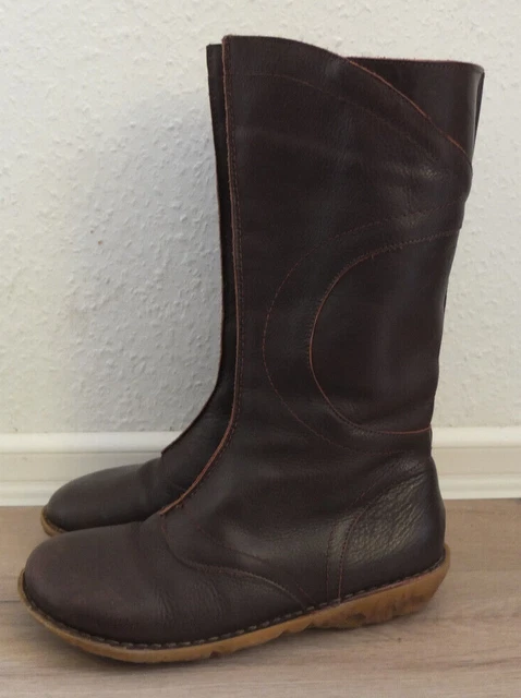 Dierberg Hiver Bottes en Cuir Gr. 39 6 Top Laine Doublé Braun En Portugal