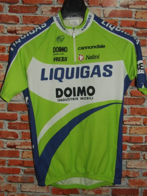 Liquigas NALINI Maillot de Vélo Haut Maillot Cyclisme Taille L