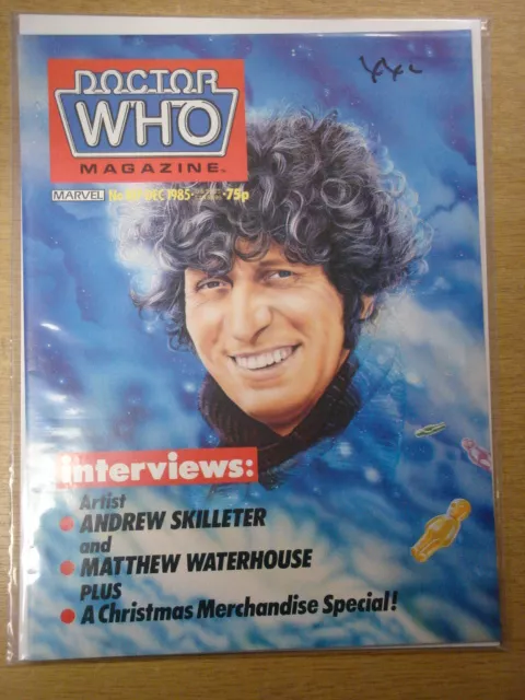 Doctor Who #107 1985 Dec British Weekly Monthly Magazine Dr Who Dalek Cybermen