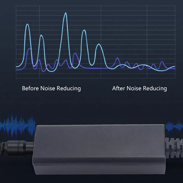 Audio-Bodenrauschen reduzieren Isolator Anti-Jamming-Gerät mit 3,5-mm-Aux-Aud Sg