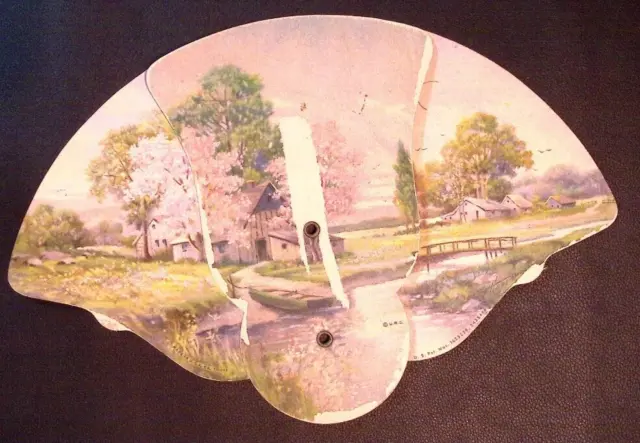 Arnold Funeral Home Lebanon PA Advertising Hand Fan Vintage