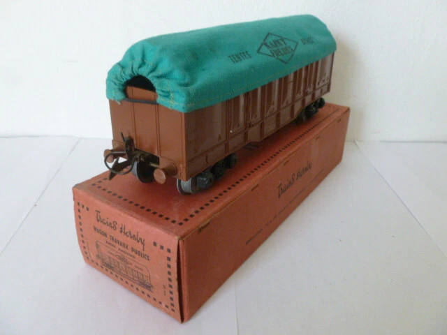HORNBY O WAGON BACHÉ TRAVAUX PUBLICS Lg 21,5 cm ... - eBay