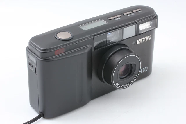 LCD Works [Exc+5 in BOX] Ricoh GR10 Black 35mm Point & Shoot Film Camera JAPAN 3