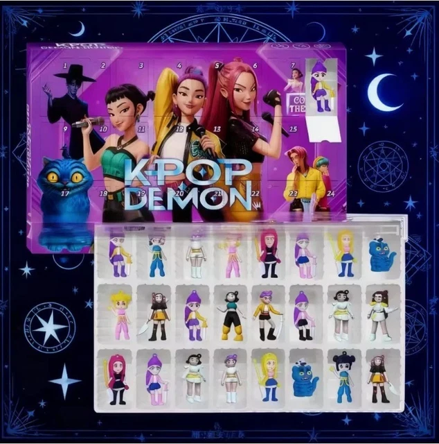 2025 Kpop Demon Advent Calendar - 24 Collectible Figure Toy Countdown NO7 U