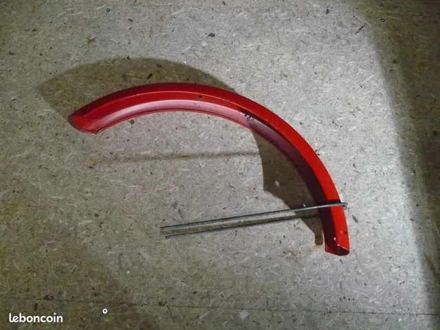 Bavette Garde-boue Orange Pour Cyclomoteur Motobécane - Neuf, Fabriqué En France Par G. Ruhier