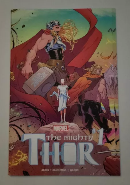 🔑THE MIGHTY THOR #1 (01/2016) NM-/VF+ GATEFOLD COVER JANE FOSTER Marvel Comic