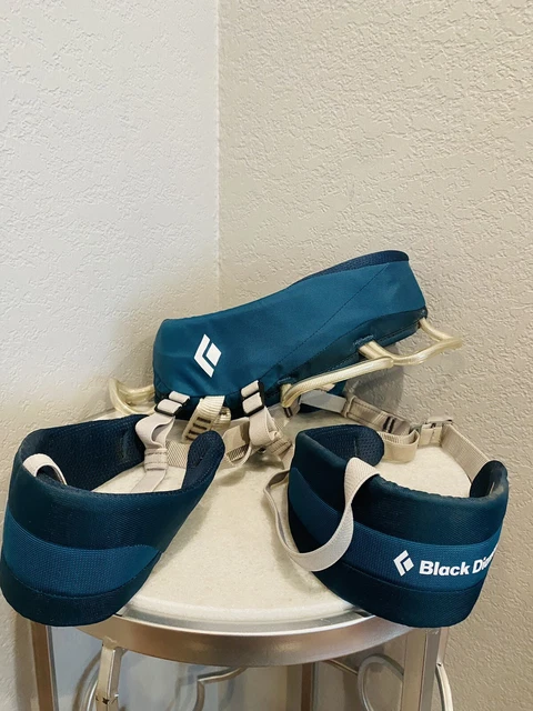 Women’s NWT BLACK DIAMOND XS PRIMROSE CLIMBING HARNESS Moroccan Blue