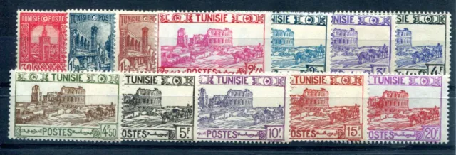 TUNISIE 1941 Yvert 232-43 ** POSTFRISCH TADELLOS SATZ (F1556