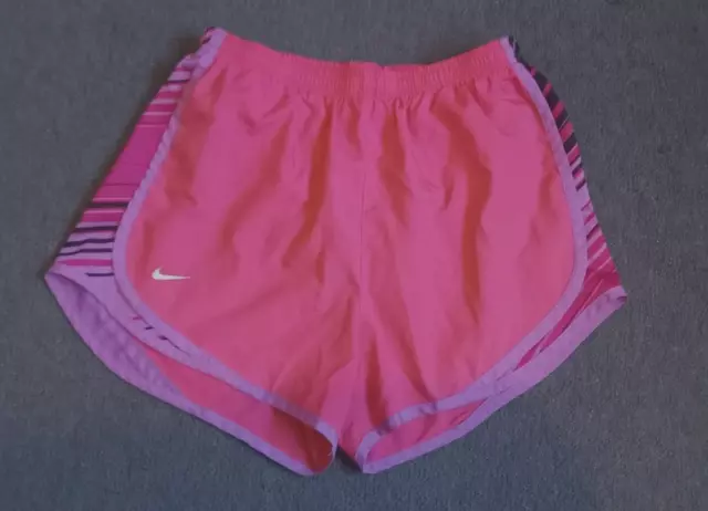 NIKE Dri-Fit Ladies Medium Lined Pink Gym/Running Shorts