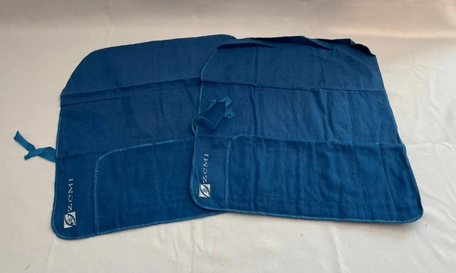 ZCMI Blue 6 Piece Place Setting Flatware Storage Bags - Set of 2