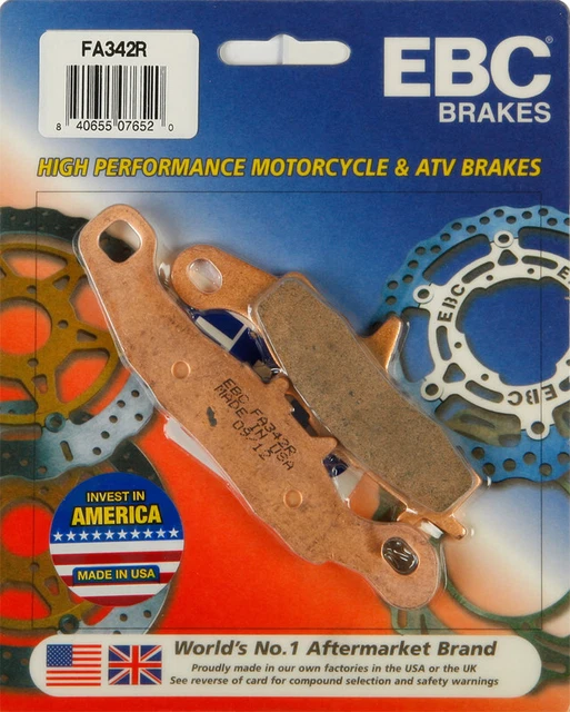 EBC R-Series Sintered Brake Pads FA342R