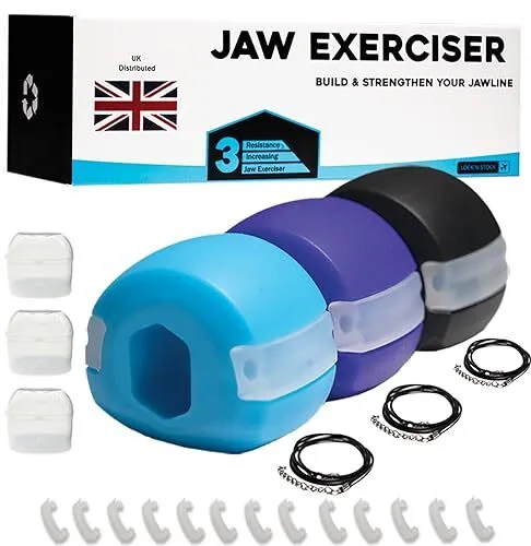Highline Jaw Trainer Jawline Exerciser Jaw, Neck Exerciser Double Chin  Remover
