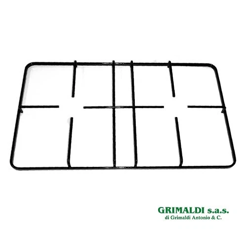Griglie Per Piano Cottura Gas Nere, Compatibili REX, Electrolux, Zanussi, Castor, Ocean, Atlantic
